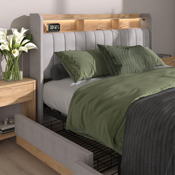 Immagine prodotto VitaliSpa Nura con 4 cassetti (160 x 200 cm)