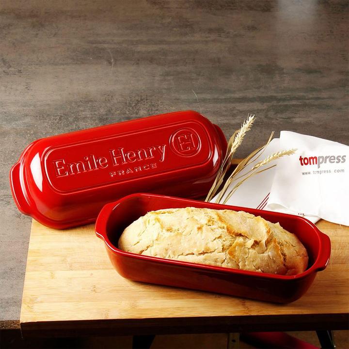 Produktbild Emile Henry EH345503 Italienisches Brot Leib Bäcker, Keramik, Burgund
