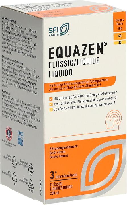 Immagine prodotto Equazen IQ Equazen Liquido/Liquido/Liquido Fl 200 ml (1 Pezzo/i, Liquido, 335 g)
