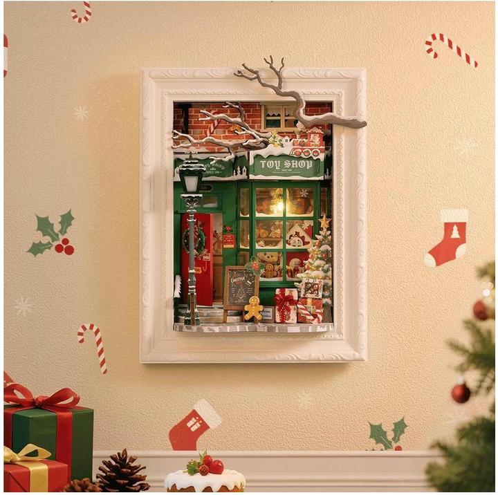 Image du produit Robotime Bausatz Santa's Toy Shop