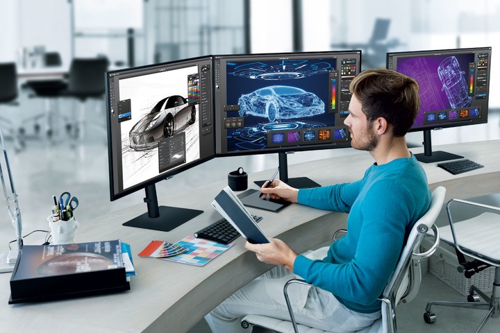 Image du produit Samsung ViewFinity S8 S80PB (3840 x 2160 pixels, 27")