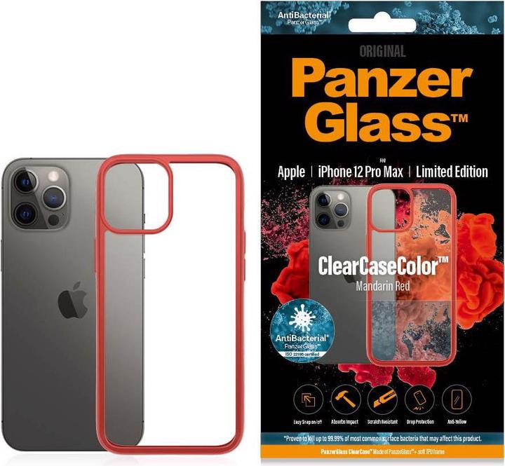 Actual product image PanzerGlass 0281 Cell Phone Protective Cover Transparent (Apple iPhone 12 Pro Max)