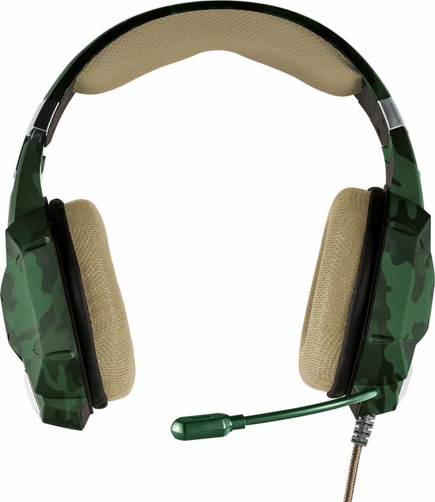 Productafbeelding Trust GXT 322C Gaming Headset groen gecamoufleerd (Bedraad)