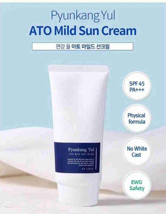Actual product image Pyunkang Yul ATO Mild 75ml (SPF 45, 75 ml)