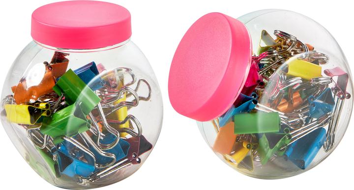 Image du produit Magni Agrafes de pliage assorties. 25 pcs., couleurs fluo (1 x)