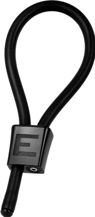 Image du produit ElectraStim - Prestige Electra Loops Verstellbare Cockringe Schwarz (6 cm)