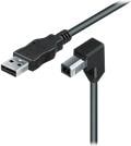 Produktbild Goobay Wentronic USB 2.0 Hi-Speed Kabel, Schwarz, 2 m (2 m, USB 2.0)