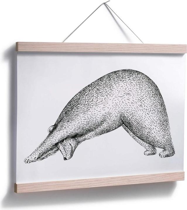 Image du produit Trenddeko Yoga Ours 01 (50 x 40 cm)