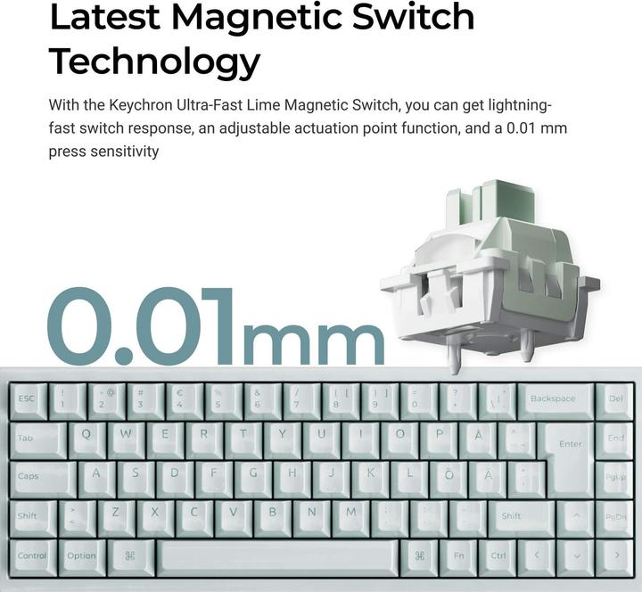 Actual product image Keychron Q16 HE 8K (CH, Cable)