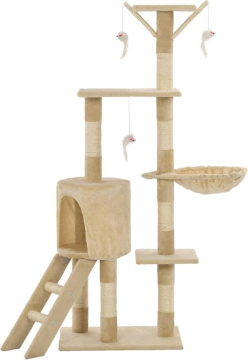 Produktbild vidaXL Kratzbaum (138 cm, Beige)
