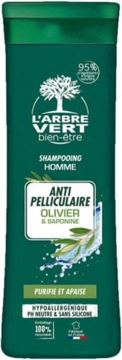 L'arbre vert Öko Shampoo Mann Anti-Schuppen französisch (Shampoing liquide, 250 ml)
