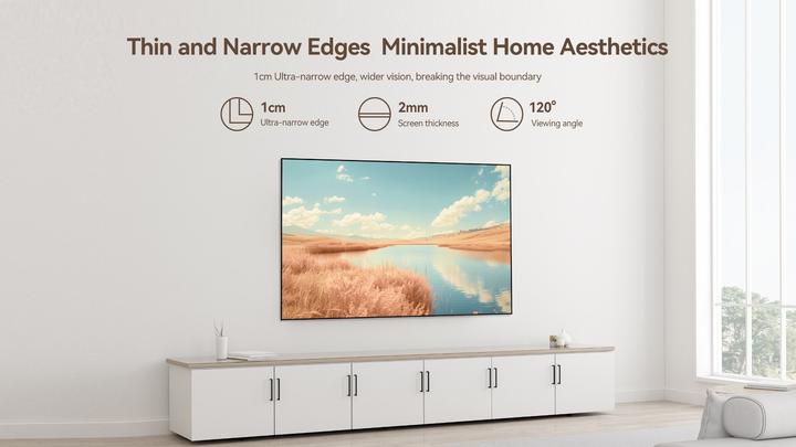 Actual product image Wanbo Fresnel projection surface (75", 16:9)