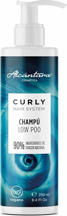 Alcantara Cosmética CURLY HAIR SYSTEM shampoo low poo 250ml (250 ml, Flüssiges Shampoo)