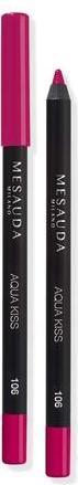 Mesauda Milan Aqua Kiss Waterproof Lip Pencil 106 Passion 1.14g (106 Passion)