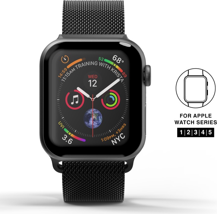 Image du produit Superdry Bracelet de montre en cotte de mailles (38 mm, 40 mm, Métal, Aimant, Apple Watch Series 1, Apple Watch Series 2, Apple Watch Series 3, Apple Watch Series 4, Apple Watch Series 5, Apple Watch Series 6, Apple Watch SE)