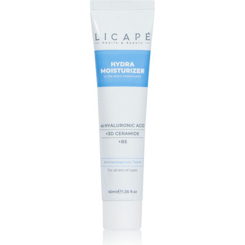 Licape, Crema viso, Feuchtigkeitscreme 40 ml Gesichtscreme für trockene und sensible Haut (40 ml, Tonico per il viso)
