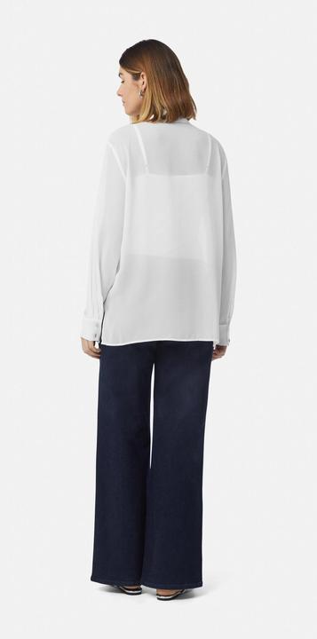 Produktbild Comma Bluse Leicht transparente Bluse mit verdeckter Knopfleiste (34)