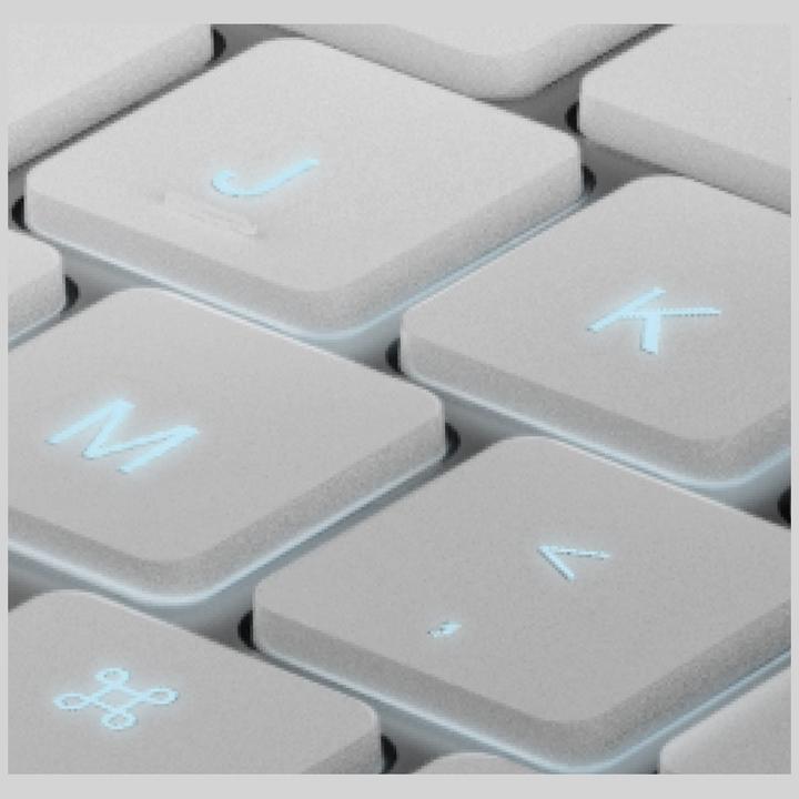 Produktbild Uniq Case Venno Pro Magnetic Smart with keyboard for iPad Air 11" (2024/25) | Air 10.9" (2022/20) ca (White)