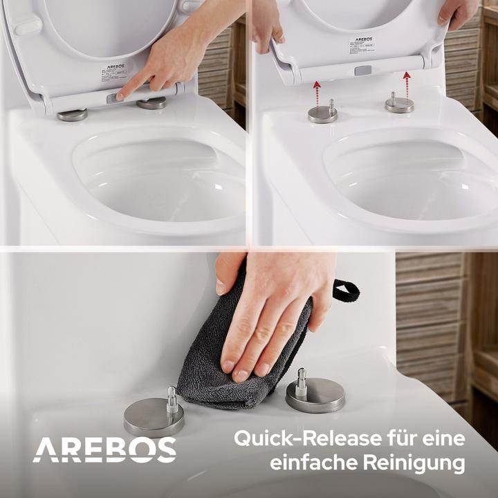 Produktbild Arebos Toilettendeckel
