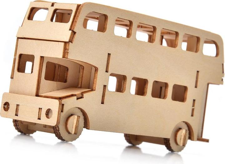 Image du produit Nice Idea Modèle de puzzle en bois 3D - Bus