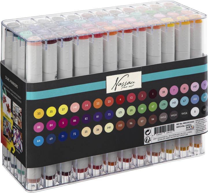 Actual product image Nassau Dual Tip (Multicoloured, 48 x)