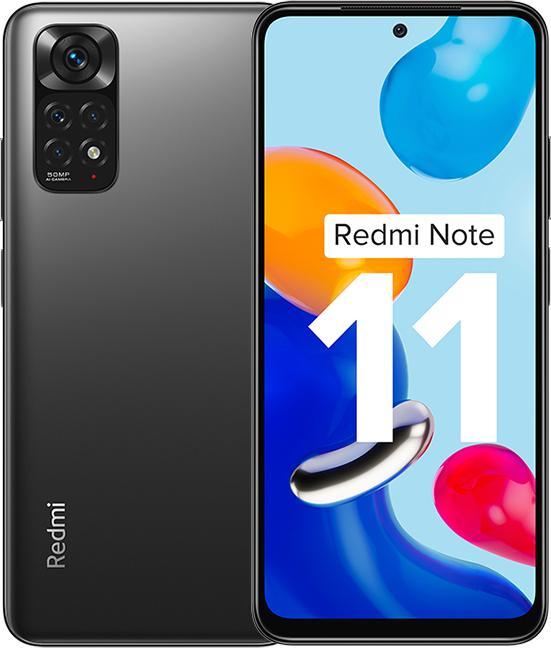 Produktbild Xiaomi Redmi Note 11 (64 GB, Graphite gray, 6.43", Dual SIM, 4G)