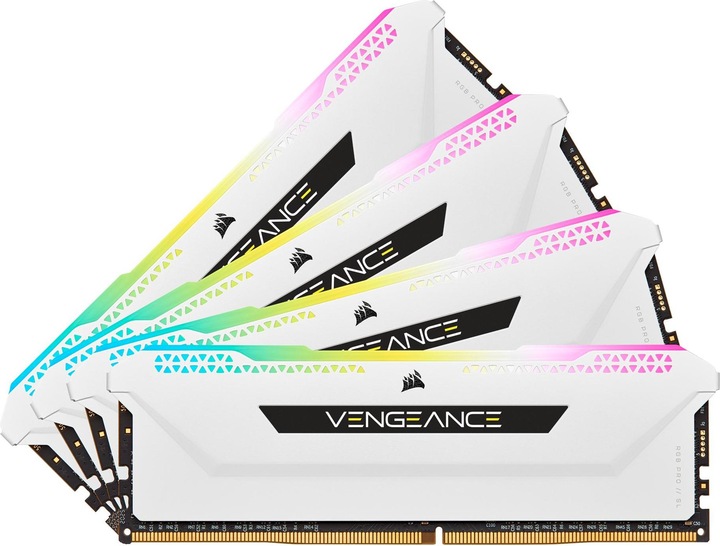 Actual product image Corsair Vengeance RGB Pro SL (4 x 8GB, 3600 MHz, DDR4-RAM, DIMM)