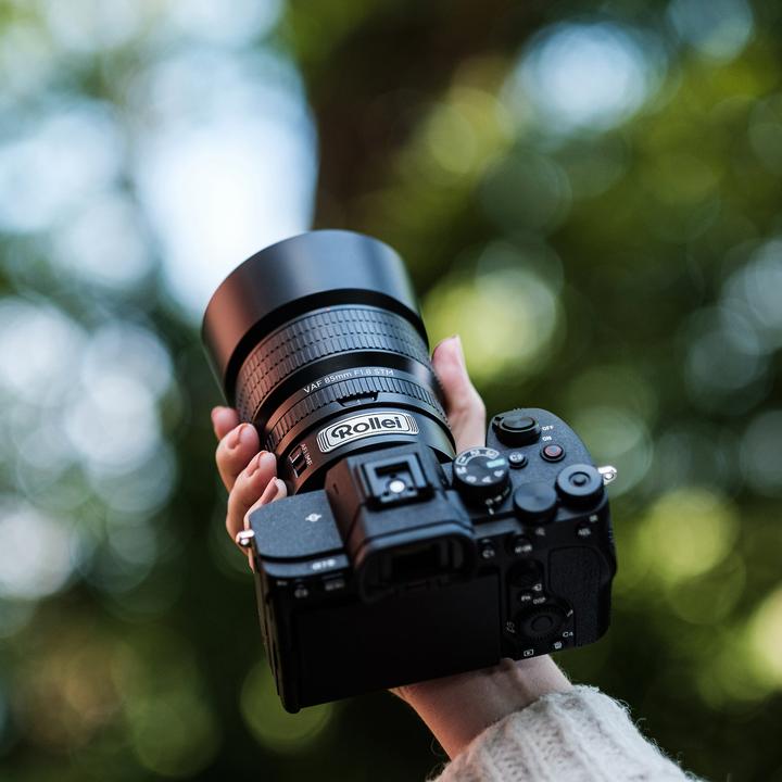 Produktbild Rollei AF 85 mm f/1.8 FE Sony E-Mount (Sony E, Vollformat)