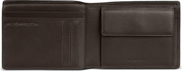 Actual product image Bugatti Due Geldbörse RFID Schutz Leder 12.5 cm