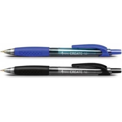 Forpus, Penne, Penna retrattile Create, 0,7 mm, nero 1208-050 (Nero)