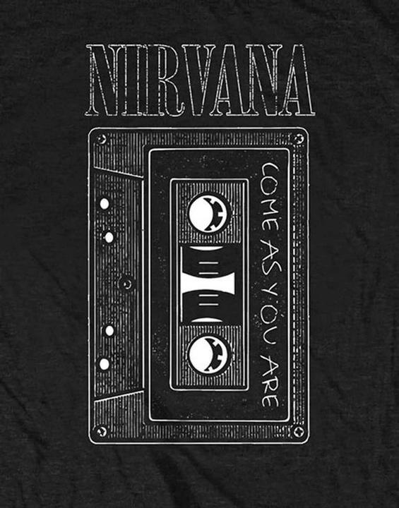 Immagine prodotto Nirvana Maglietta unisex per adulti As You Are Tape (XXL)