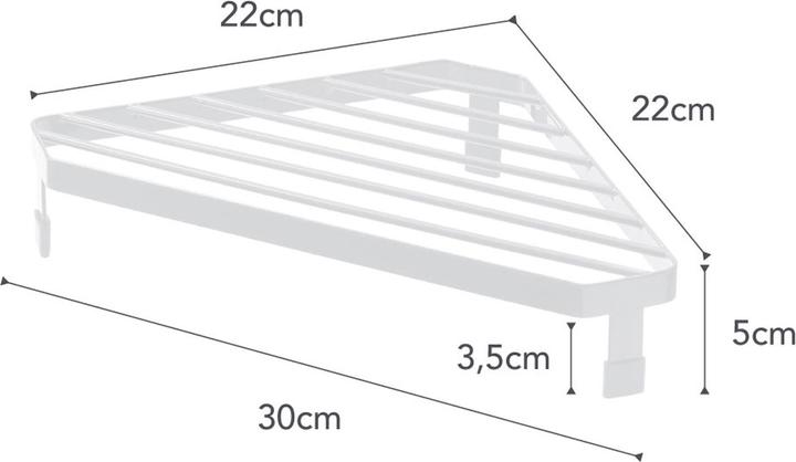 Image du produit Yamazaki Tablette d'angle pour cuisinière TOWER