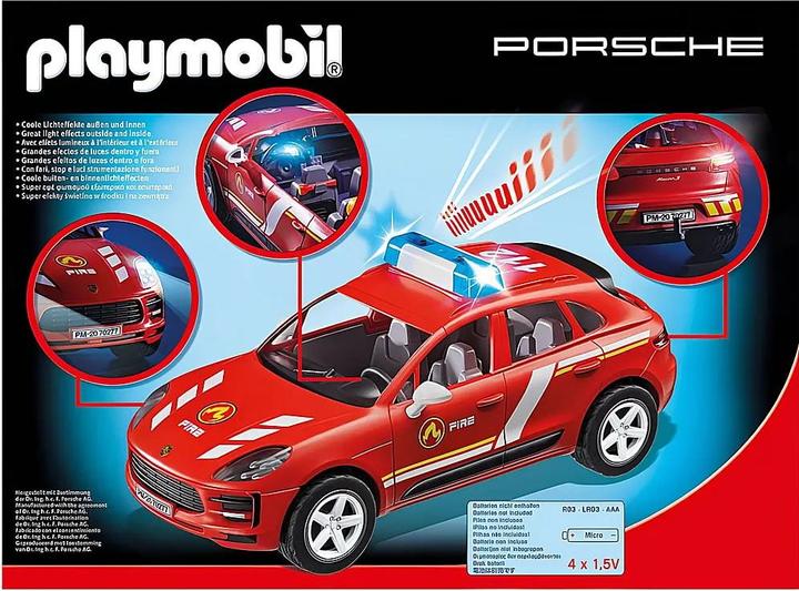 Produktbild Playmobil Porsche Macan S Feuerwehr (70277, Playmobil Porsche)