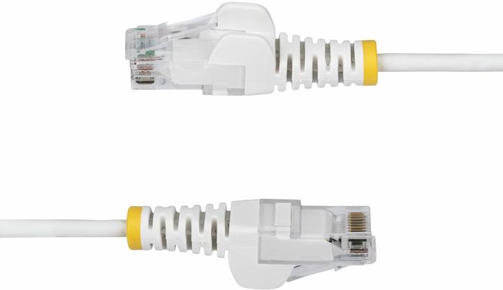 Actual product image StarTech .com N6PAT25CMWHS, 0,25 m, Cat6, U/UTP (UTP), RJ-45, RJ-45, Weiss (CAT6, 0.25 m)