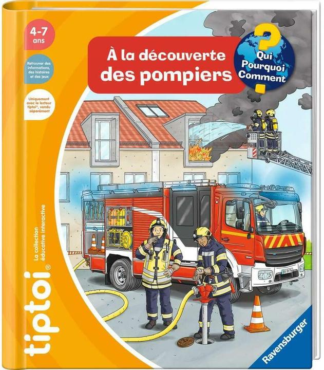 tiptoi Livre Pompiers (Französisch, Collectif, 2023)
