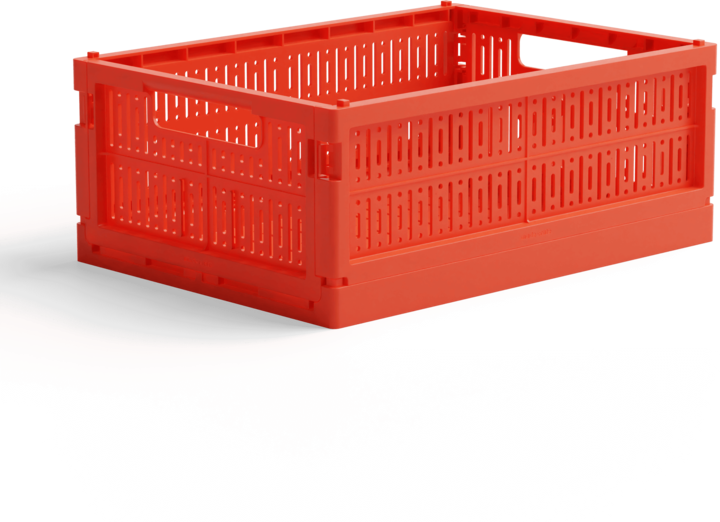 Image du produit Made Crate Boîte de rangement Midi So Bright Red