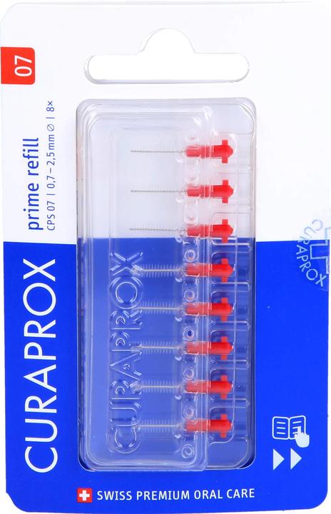 Curaprox CPS 07 refill Interdentalbürsten (8 x, 2.50 mm)