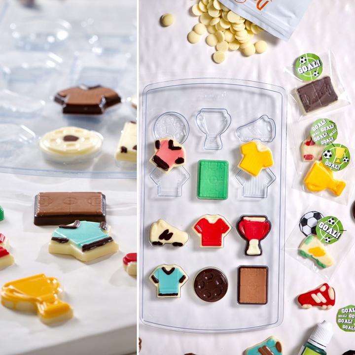Produktbild Decora Schokoladenform Fussball Set (4 cm)