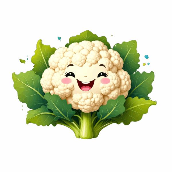 Image du produit Bügelbilder Image à repasser Visage de chou-fleur (1 pcs, 15 x 15 cm)