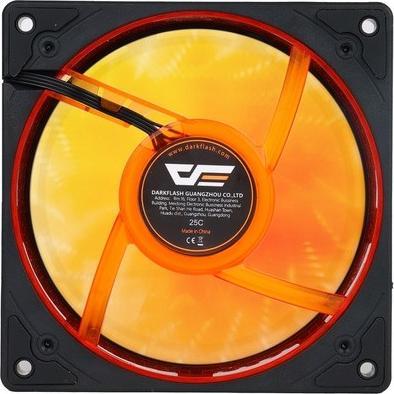 Produktbild Darkflash Tech DarkFlash DE8 Single Fan Black (120 mm, 1x)