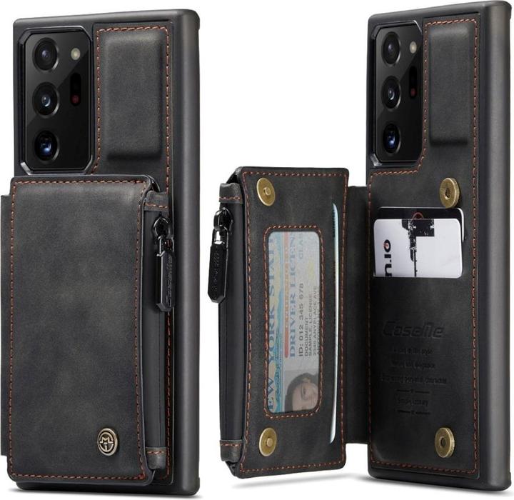 Productafbeelding Caseme Samsung Galaxy Note20 Ultra Lederen Hoesje Kaarthoesje (Samsung Galaxy Note 20 Ultra)