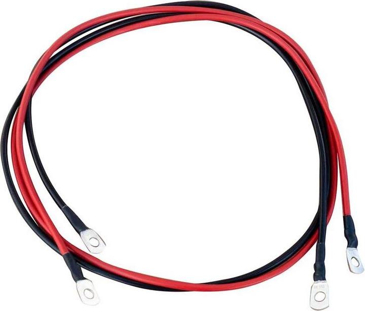 Ective H07V-K Batteriekabelsatz rot/schwarz Grösse: M6/M8 Länge cm: 300 Querschnitt mm²: 50mm² (3 m)