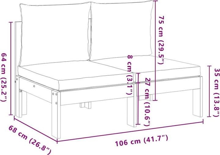 Actual product image vidaXL Leland