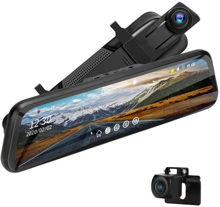 Jansite Dashcam (Beschleunigungssensor, Eingebautes Display, Eingebautes Mikrofon, Full HD)