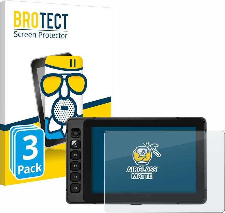 Produktbild BROTECT AirGlass Panzerglasfolie Matt (7")