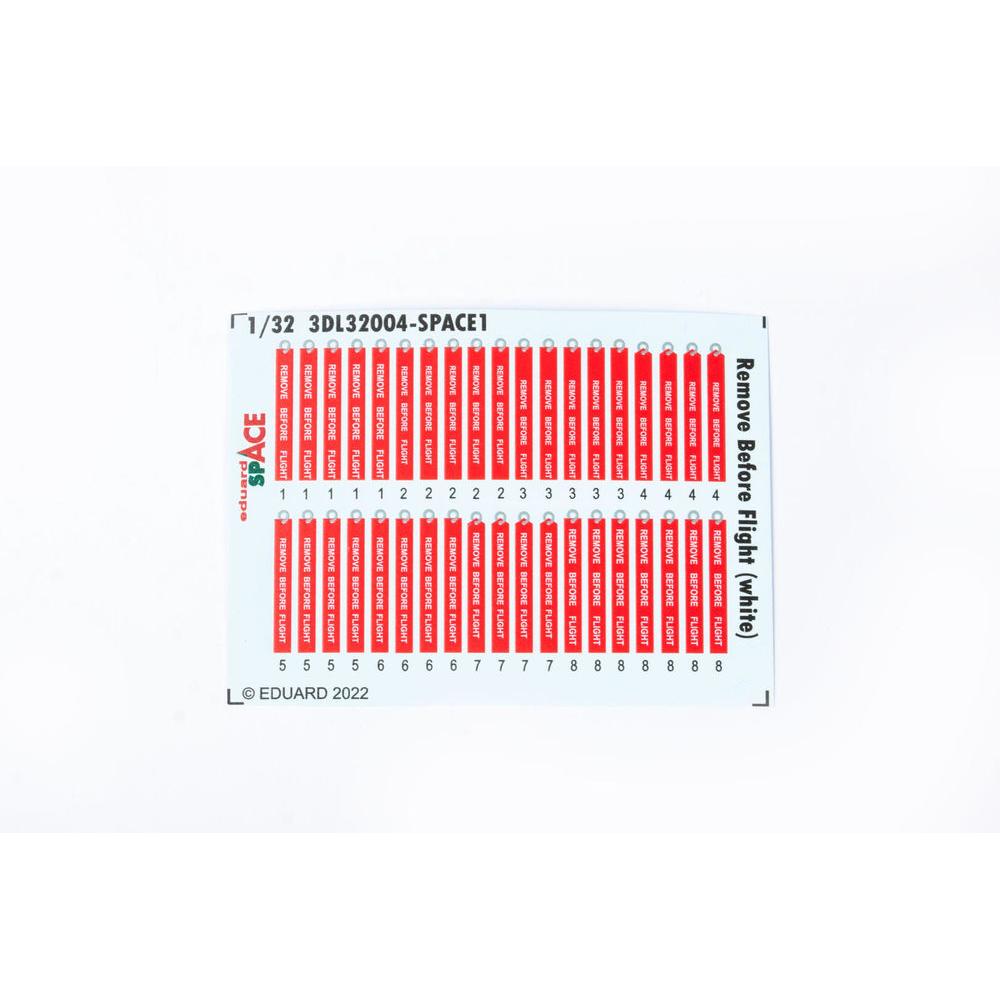 Thumbnail - Eduard Remove Before Flight (white) SPACE