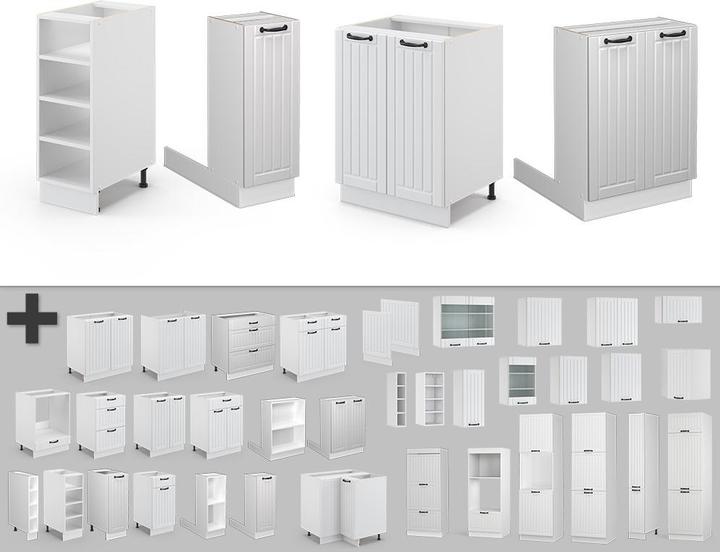 Actual product image Vicco Kücheninsel Fame-Line (90 x 82 x 82 cm)