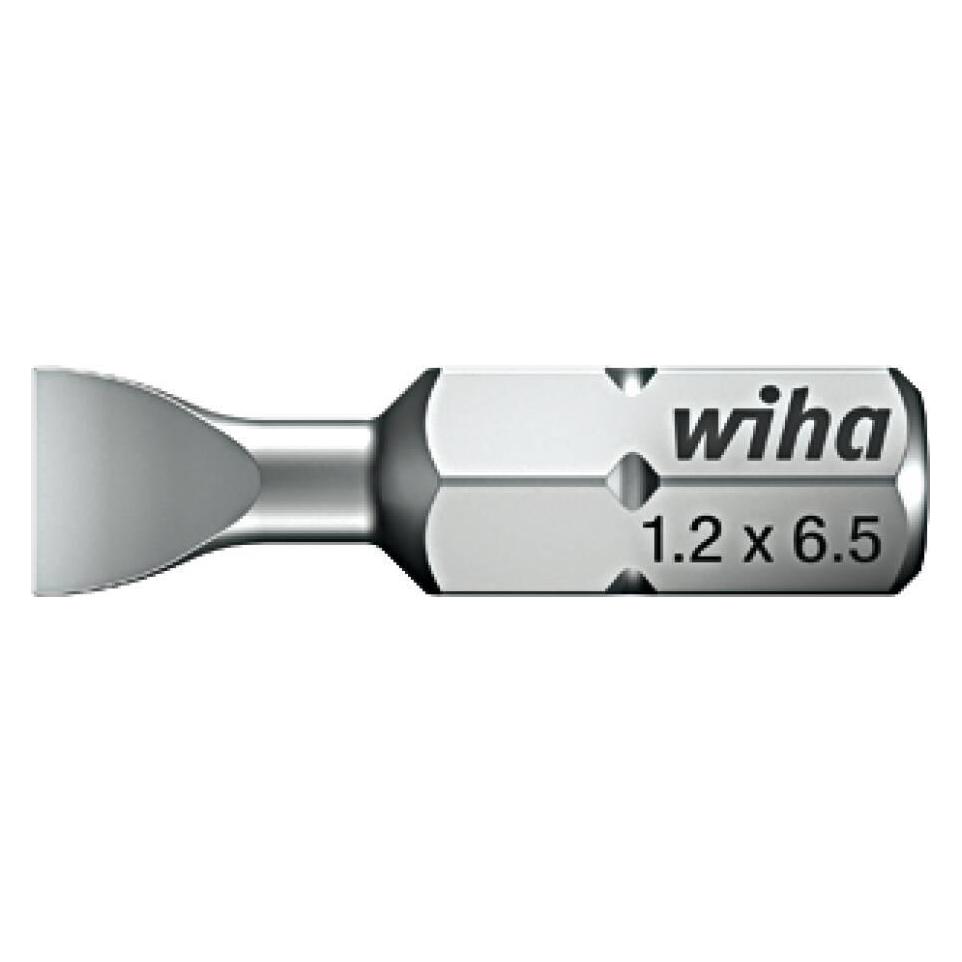 Wiha , Bits, Bit Standard 25 Mm Schlitz 1/4" (01623) 4,5 (Schraubschlitz)