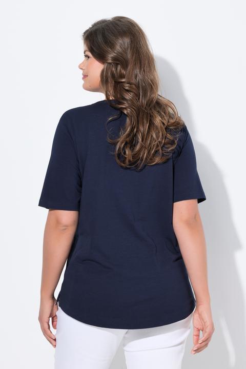 Image du produit Laurasøn T-shirt à manches courtes et col rond (48)