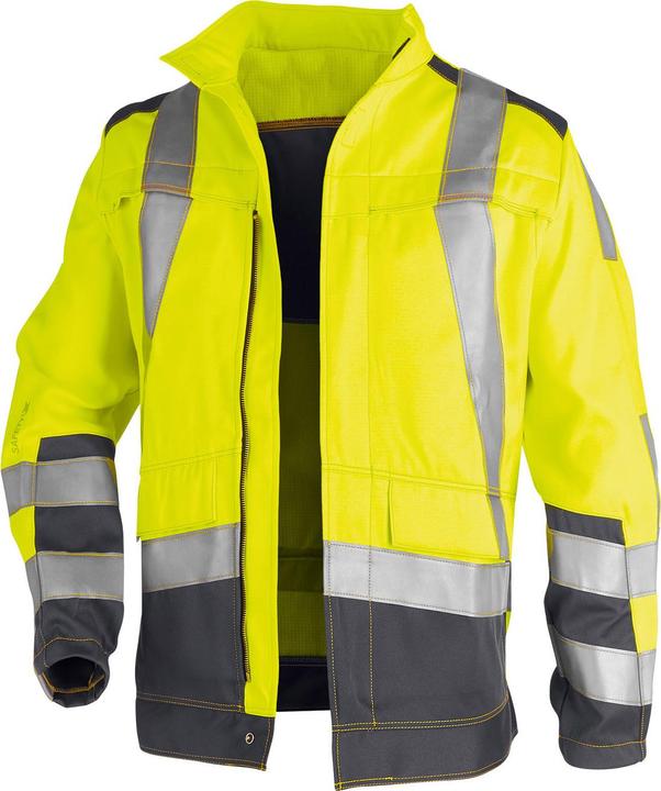 Produktbild Kübler unisex Warnjacke PSA SAFETY X7 warngelb, anthrazit Grösse 90 (90)